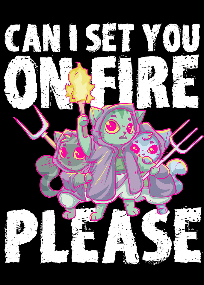 Cats Pastel Goth Cat Mob