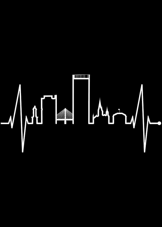 Bonn Skyline Heartbeat