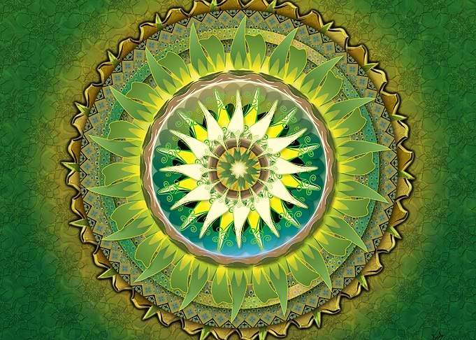 Mandala Green