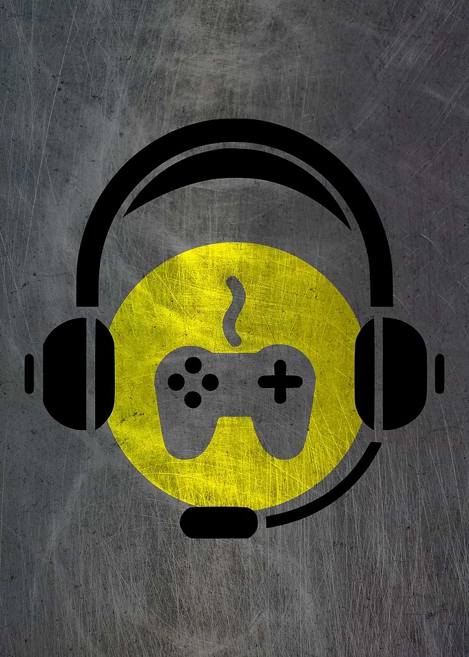 Gaming Controller Metallic