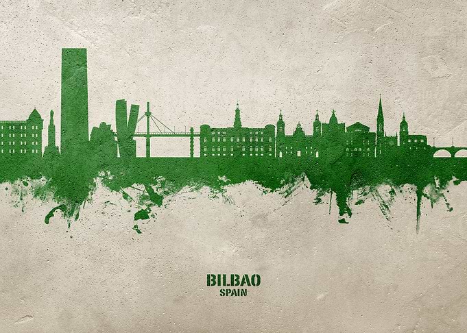 Bilbao Skyline Spain