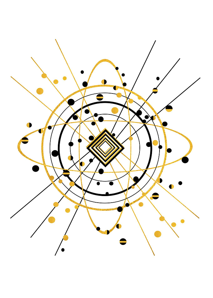 Complex atom