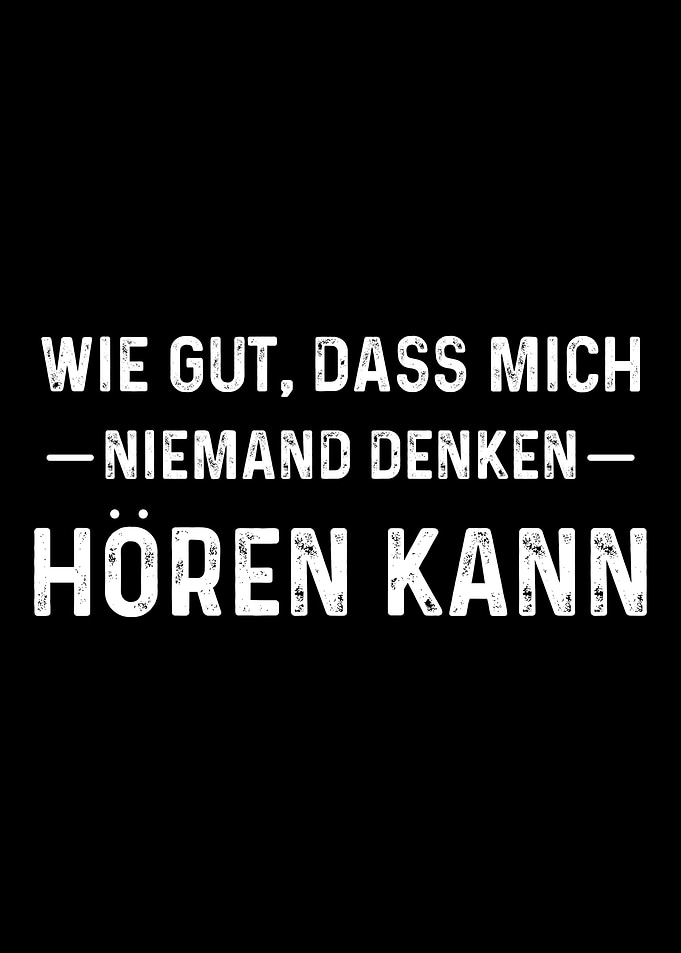Denken Nicht Hren Kann Ko