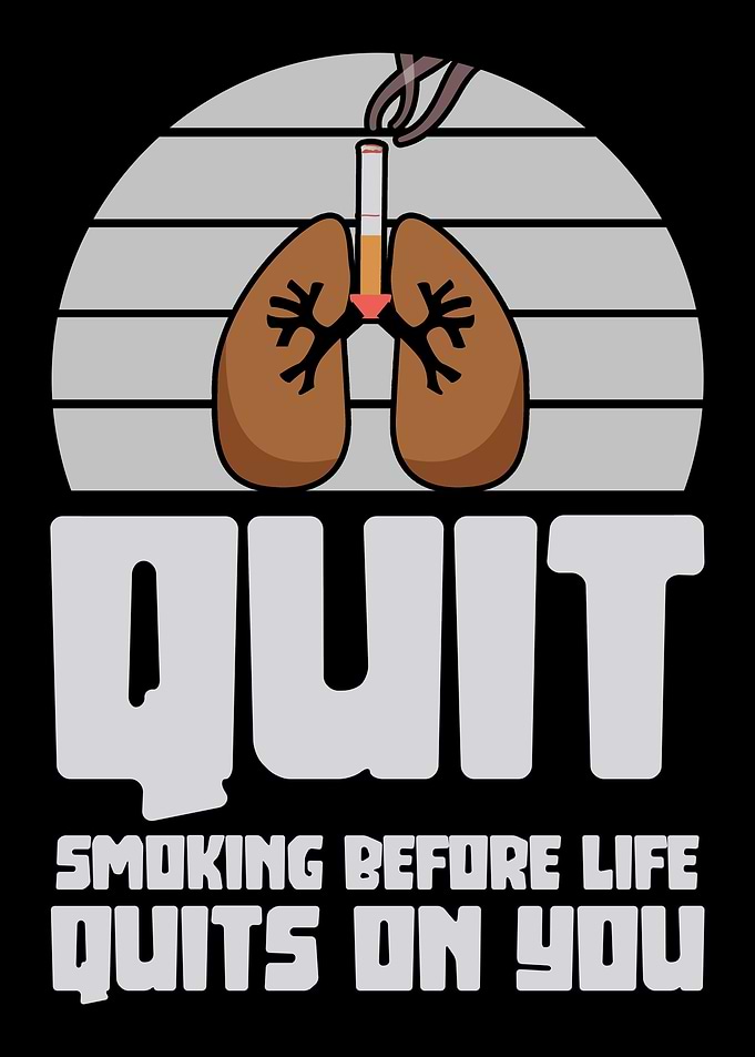 Quit smoking lung