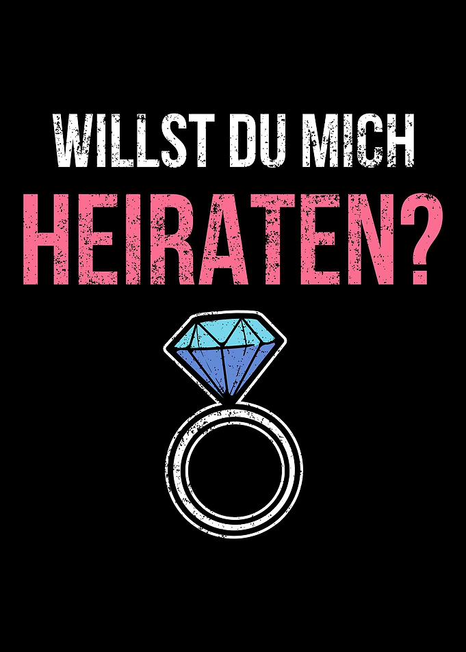 Heiratsantrag Willst Du Mi