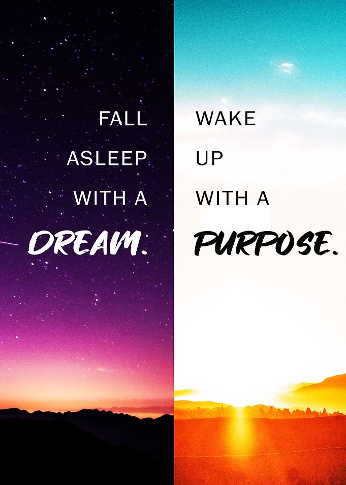 Dream and Purpose Quote