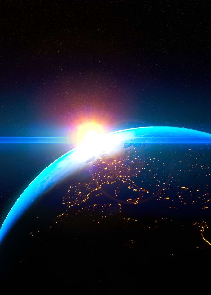 Earth sunrise