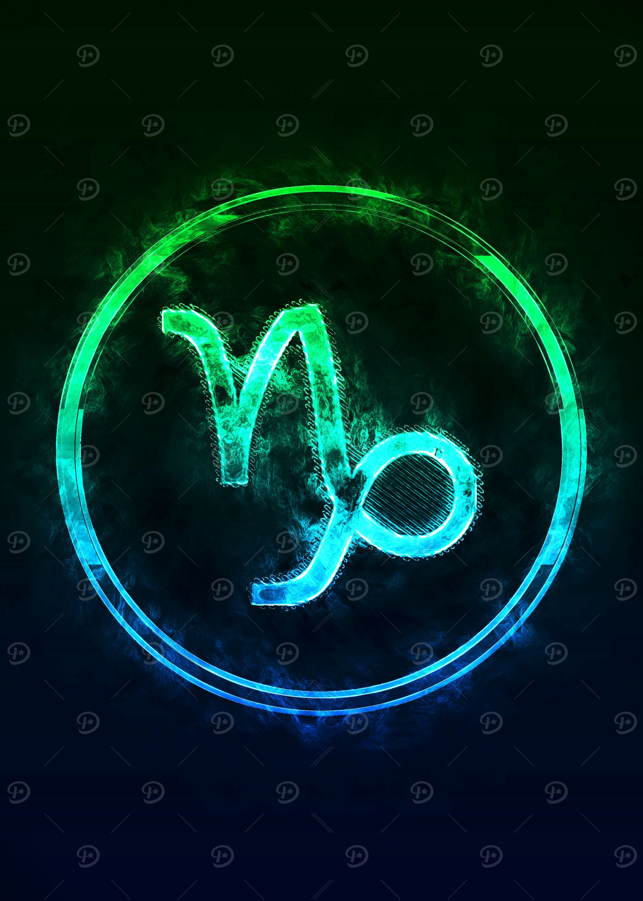 capricorn zodiac hue
