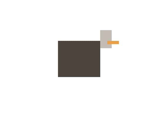 pixel duck