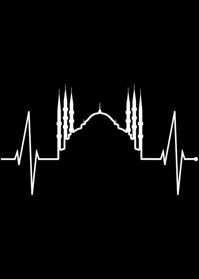 Istanbul Skyline Heartbeat