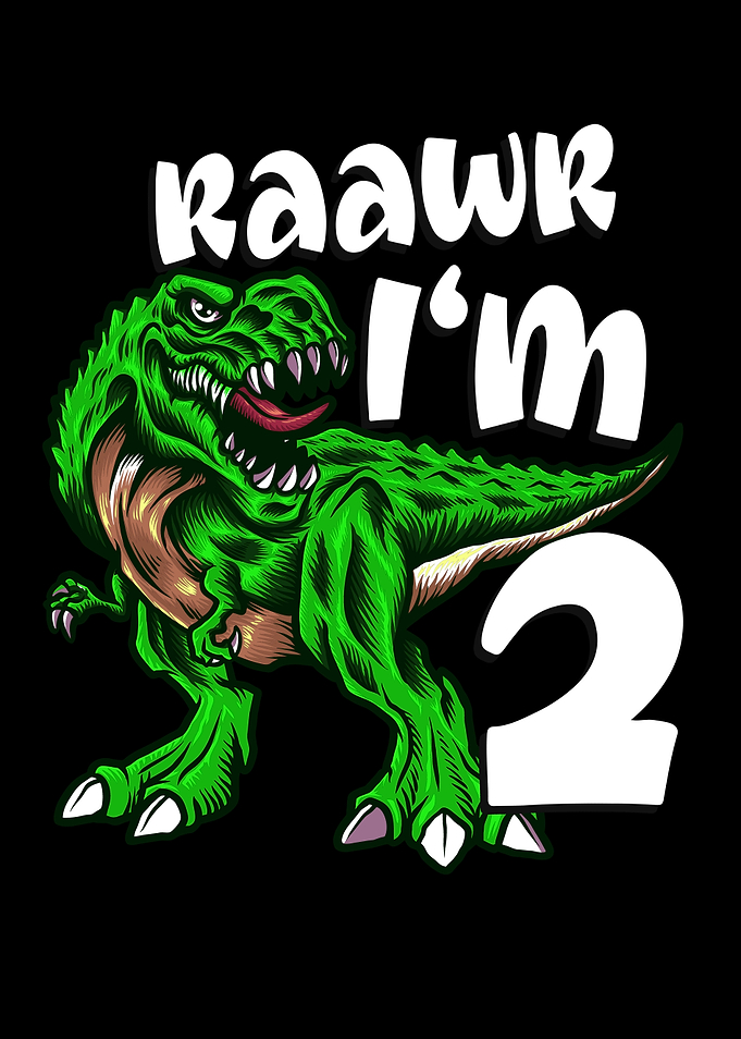 Birthday Dinosaur Kids 3