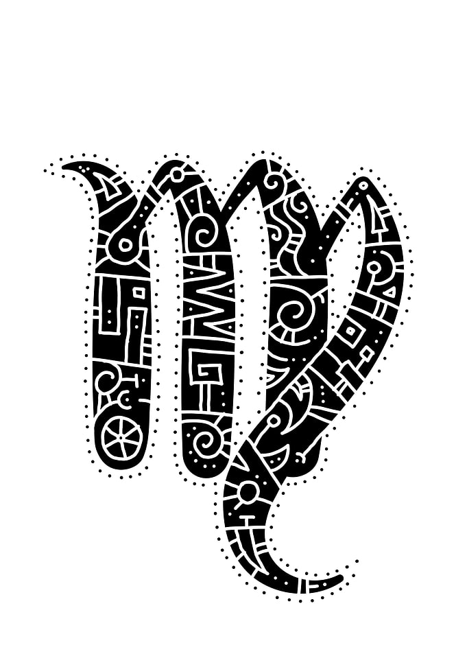 Virgo Zodiac Symbol