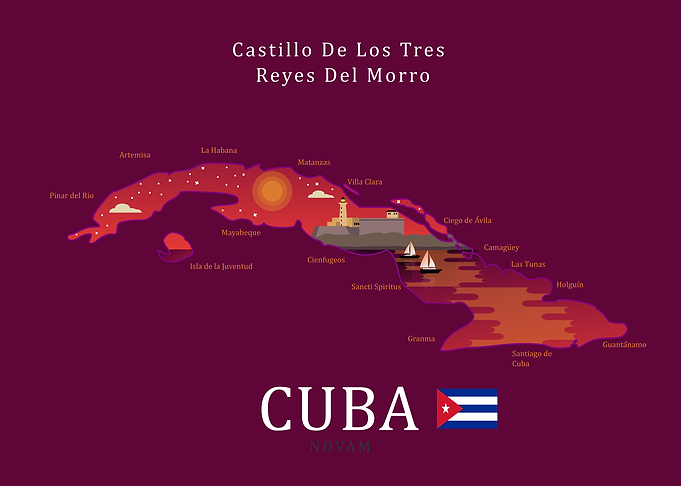 Cuba Silhouette Design