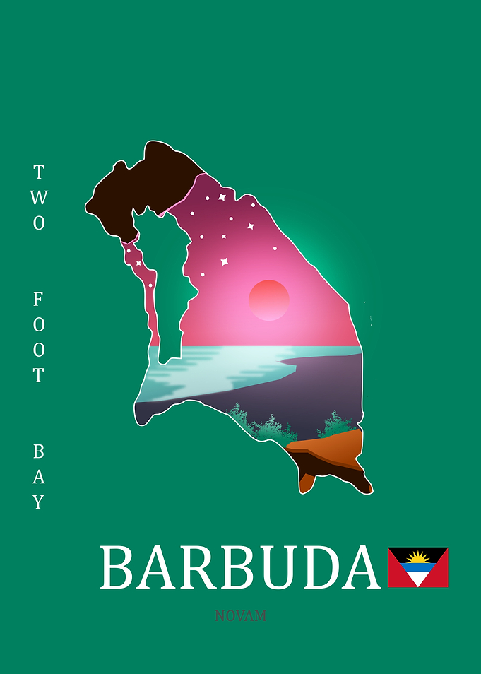 Barbuda Silhouette Design
