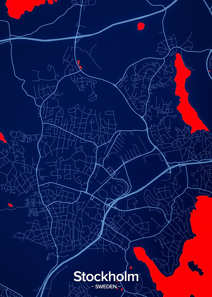 Stockholm City Map