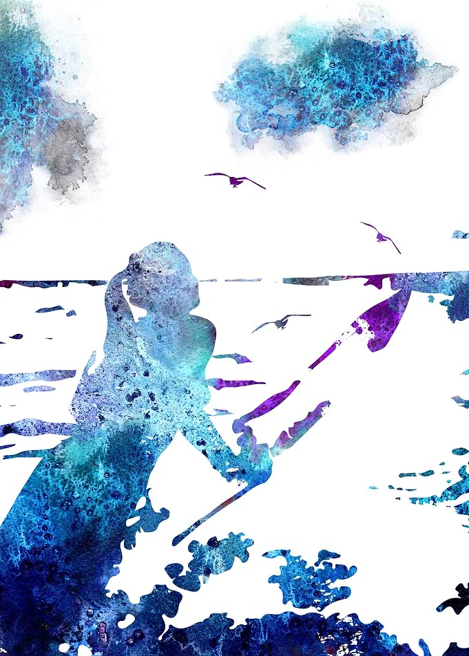 Surfer girl