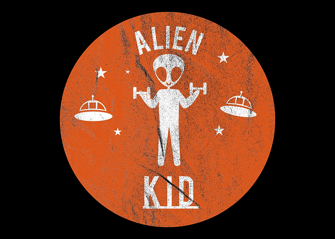 Halloween Alien Kid