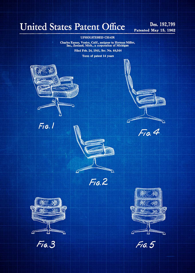 Eames Uphostered Chair