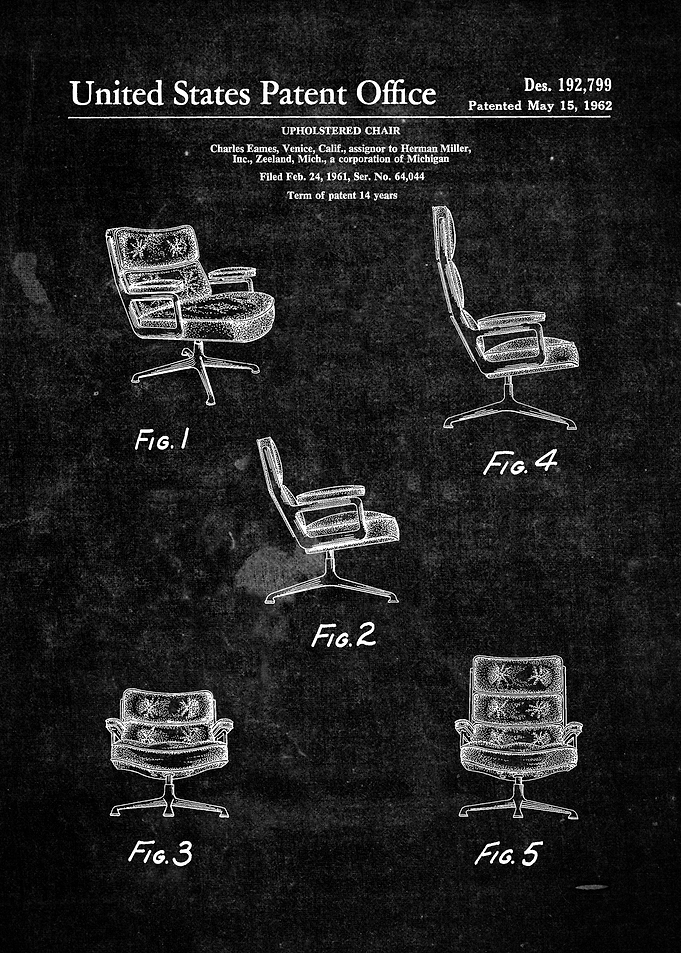 Eames Uphostered Chair
