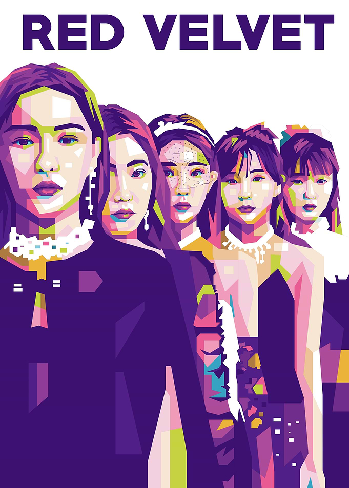 RED VELVET ILLUSTRATION