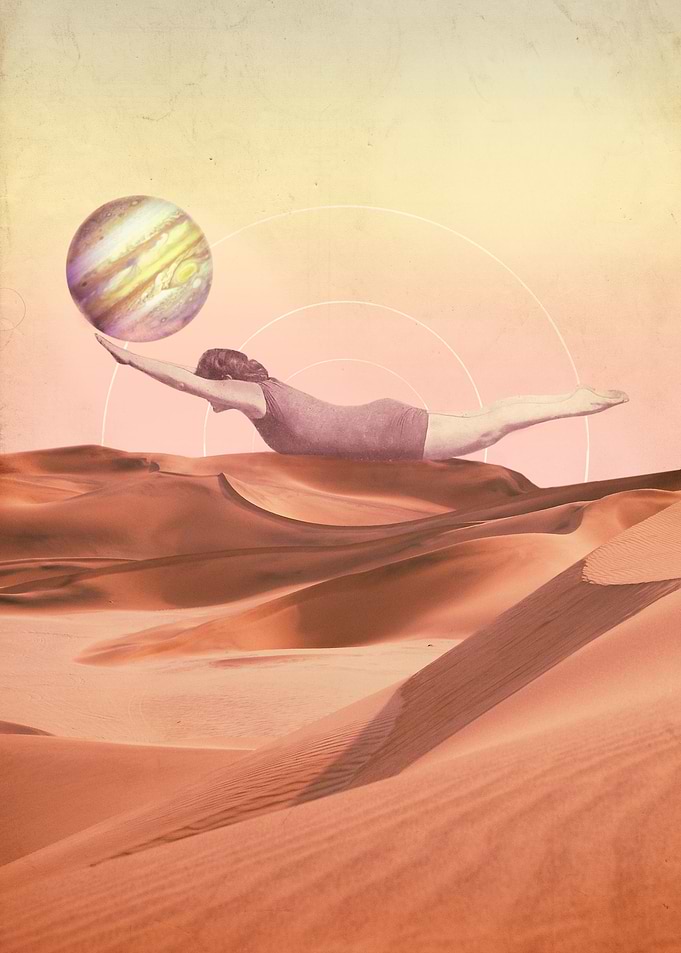 Galaxy swimmer