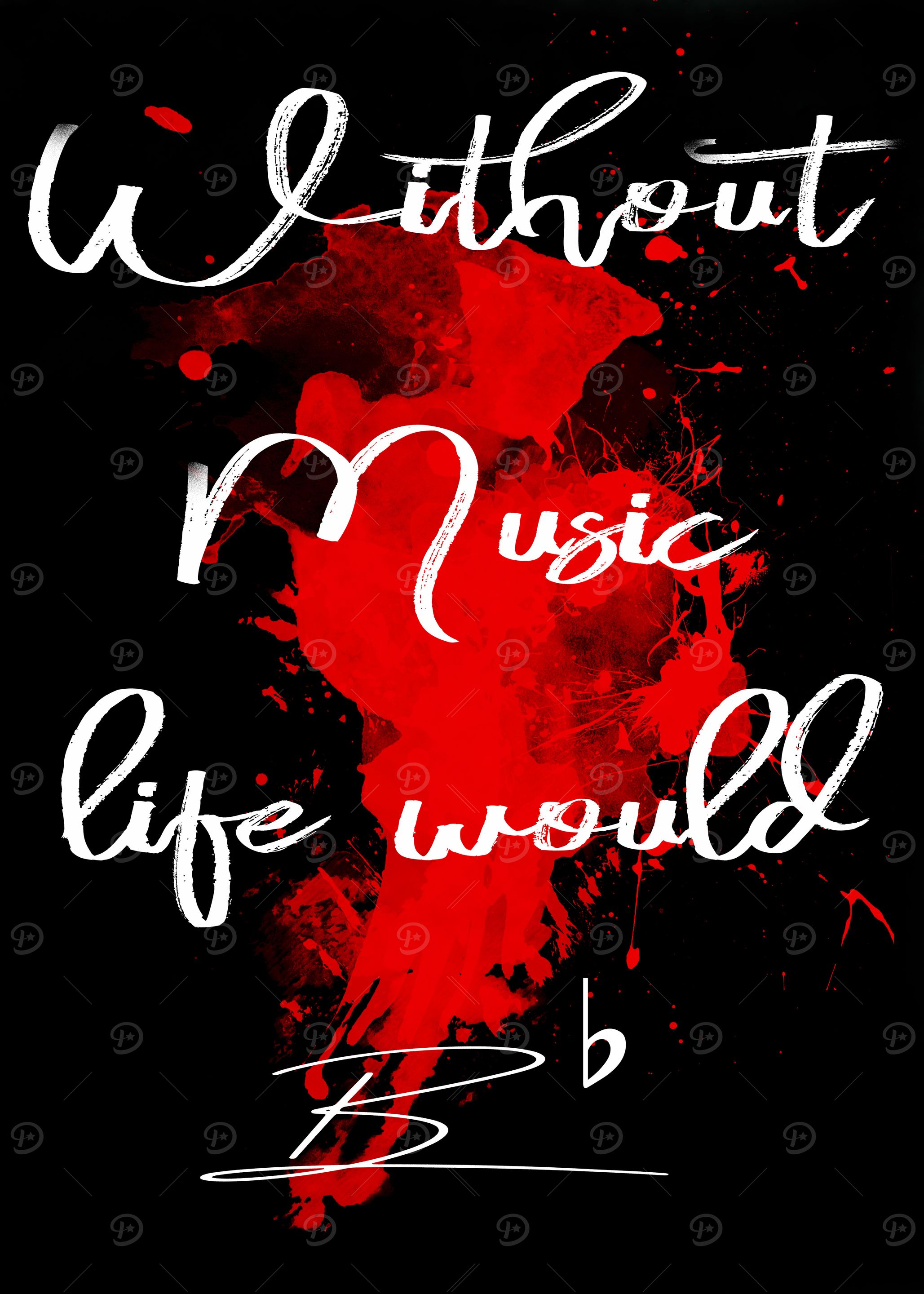 Without Music Bb