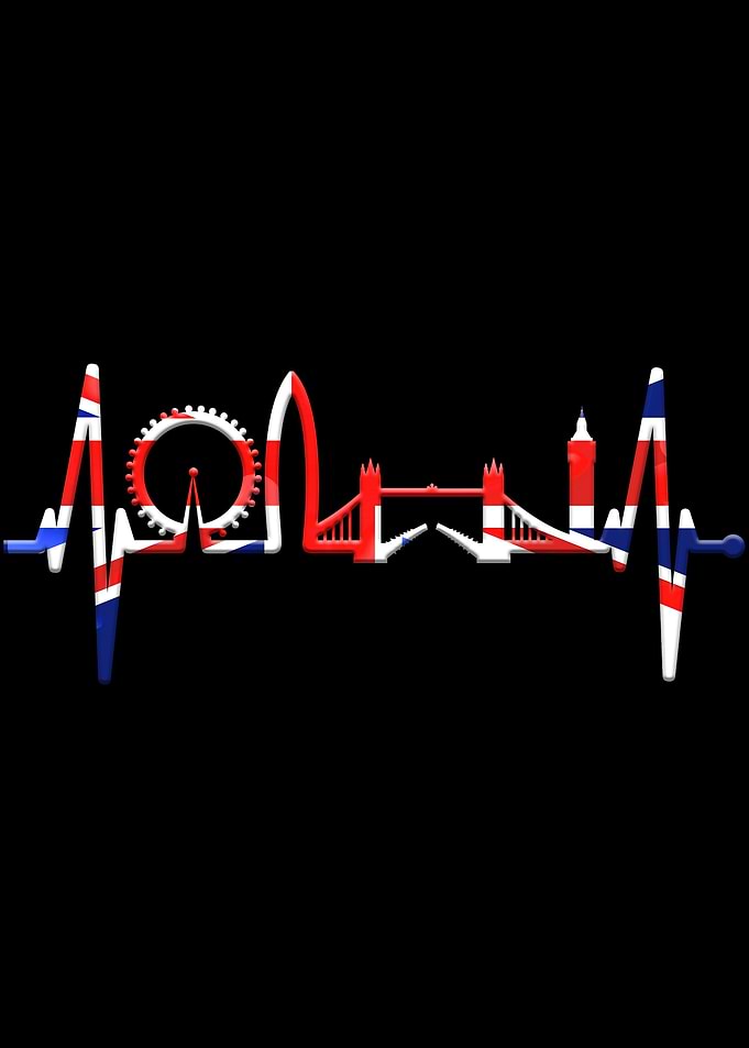 London Skyline Heartbeat