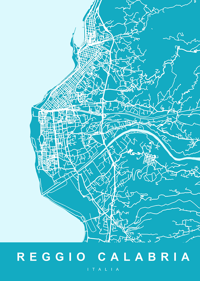 Reggio Calabria City Map