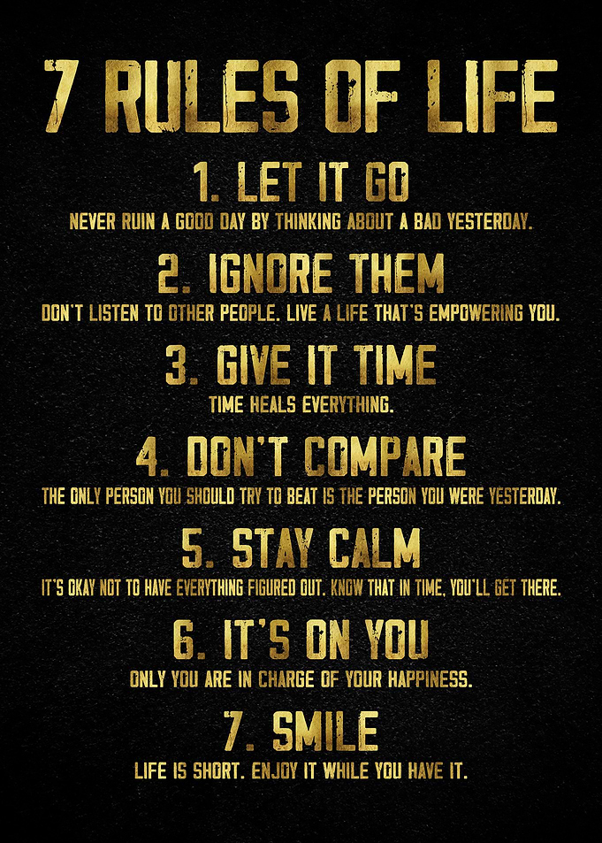 Rules Of Life
