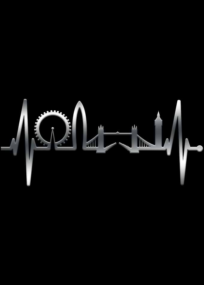 London Skyline Heartbeat