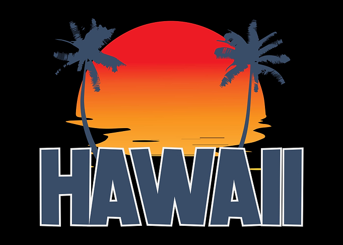 Hawaii State USA America