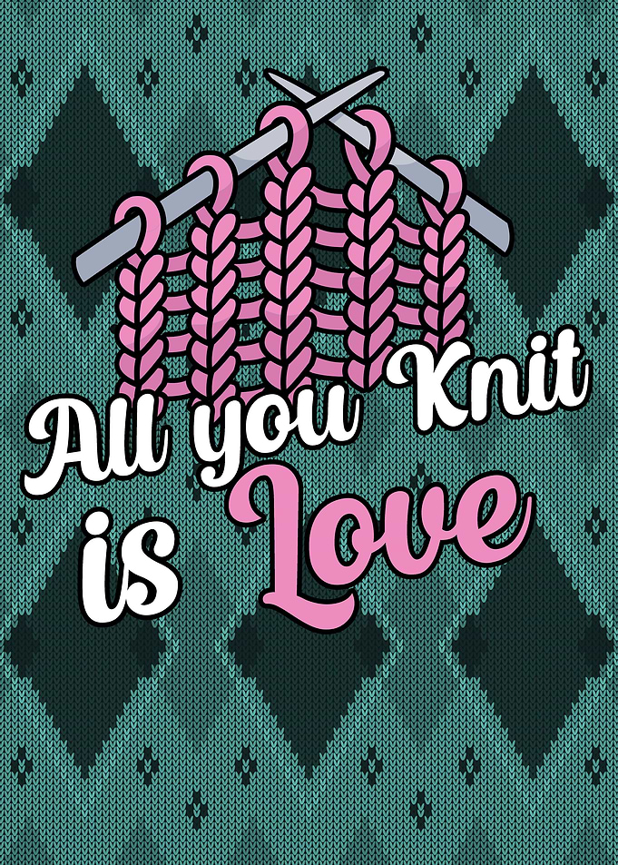 Crochet Knitting knit love
