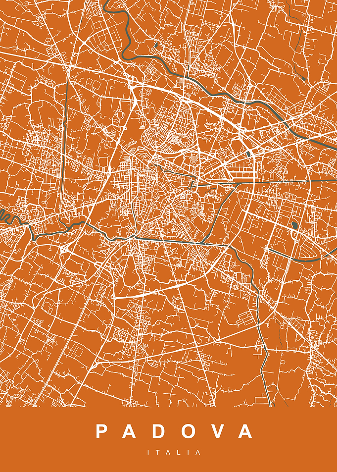 PADOVA City Map Italia
