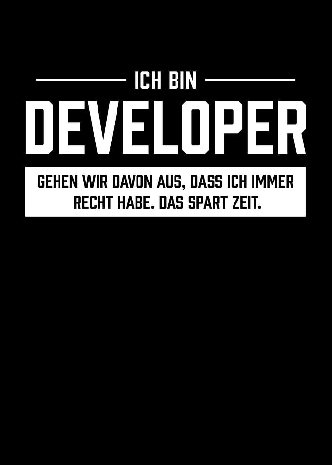 Ich bin Developer
