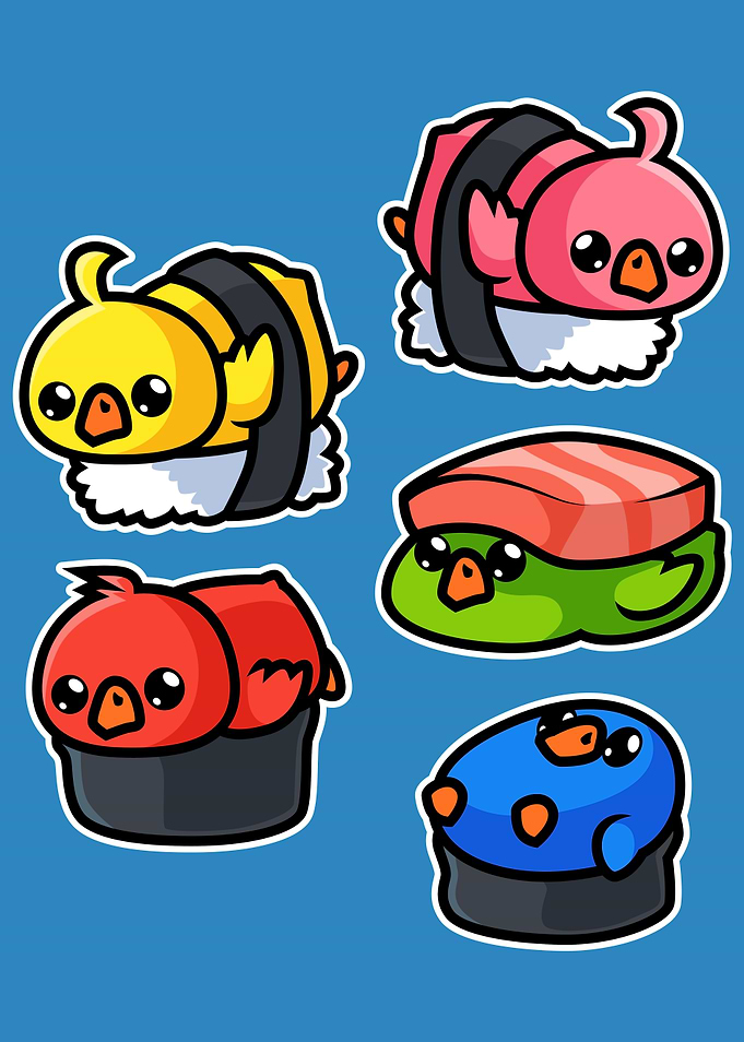 Bird Sushi
