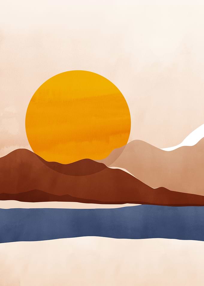 Sunset Mountains