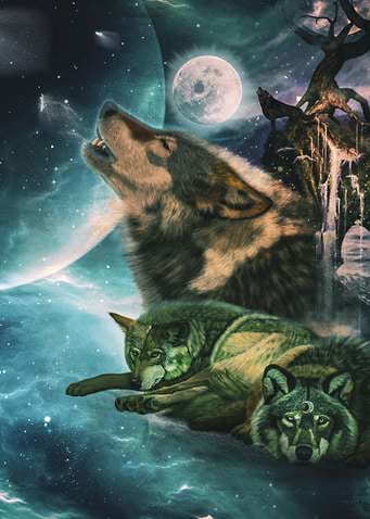Awesome wolf