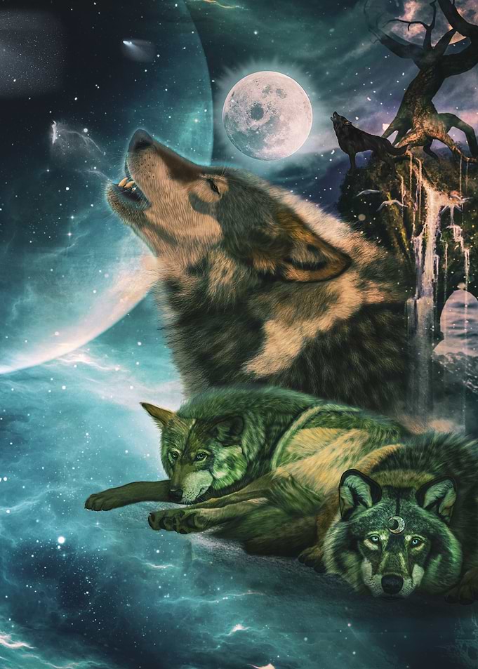 Awesome wolf