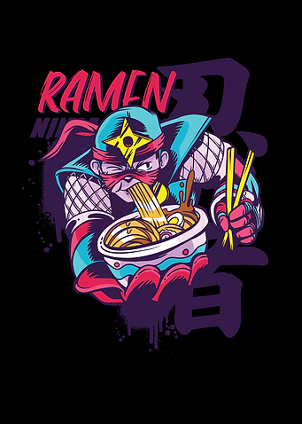 Ramen Ninja Kwaii Japanese