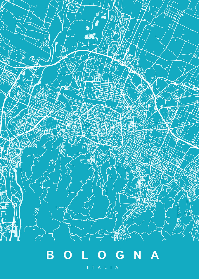 BOLOGNA City Map Italia