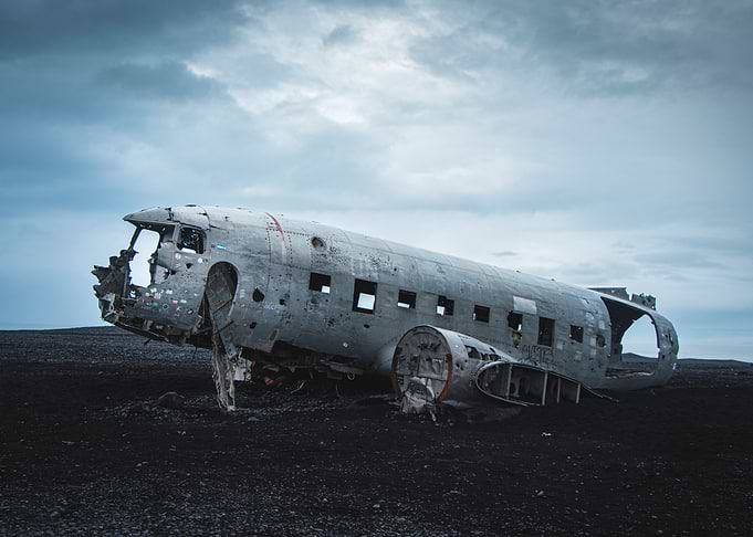 Plane wreck