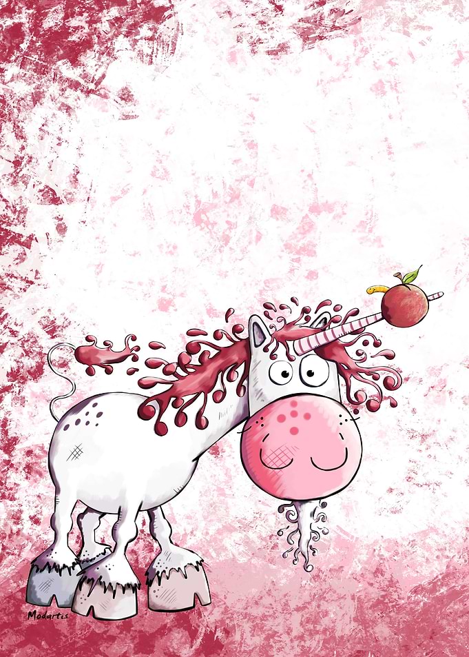 Cute Pink Unicorn