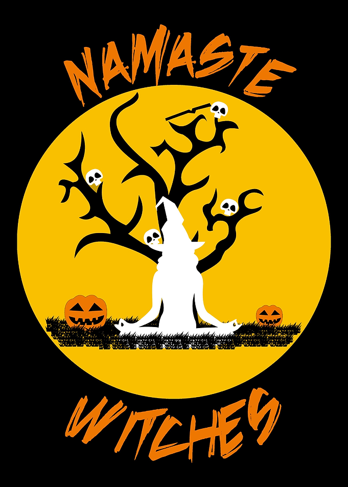 Halloween Witch Namaste