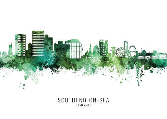 Southend on Sea Skyline