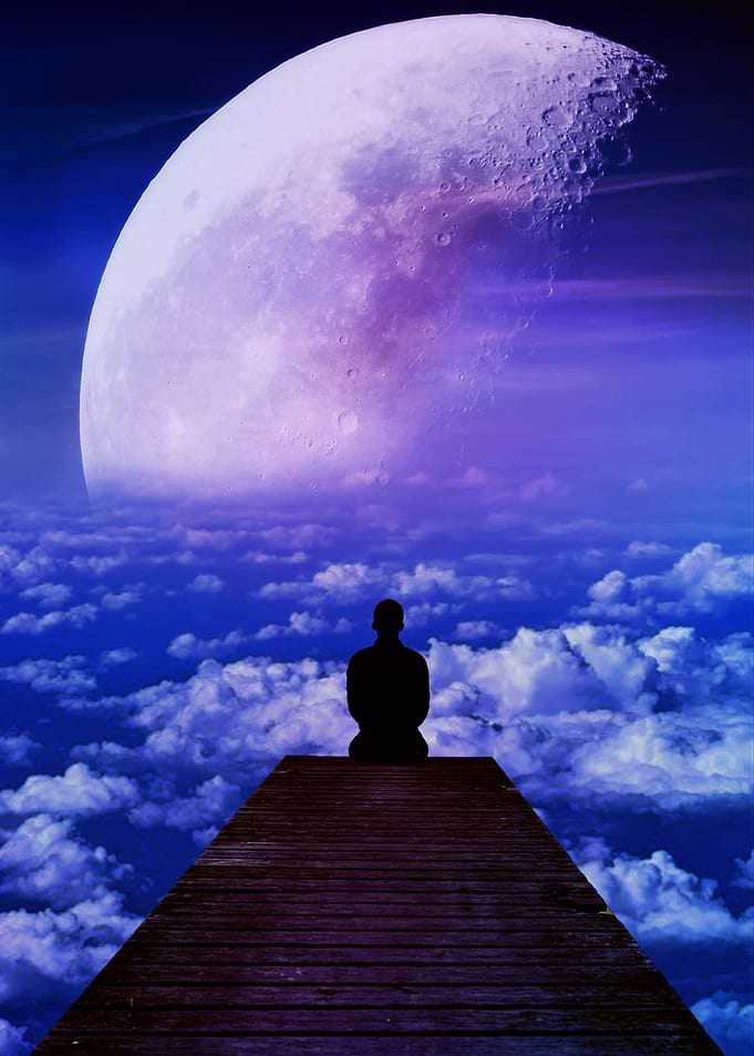 See the moon