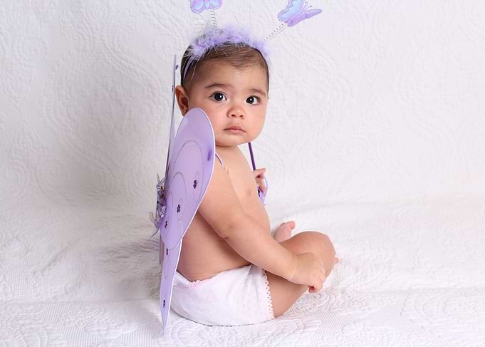 Baby Girl Fairy portrait