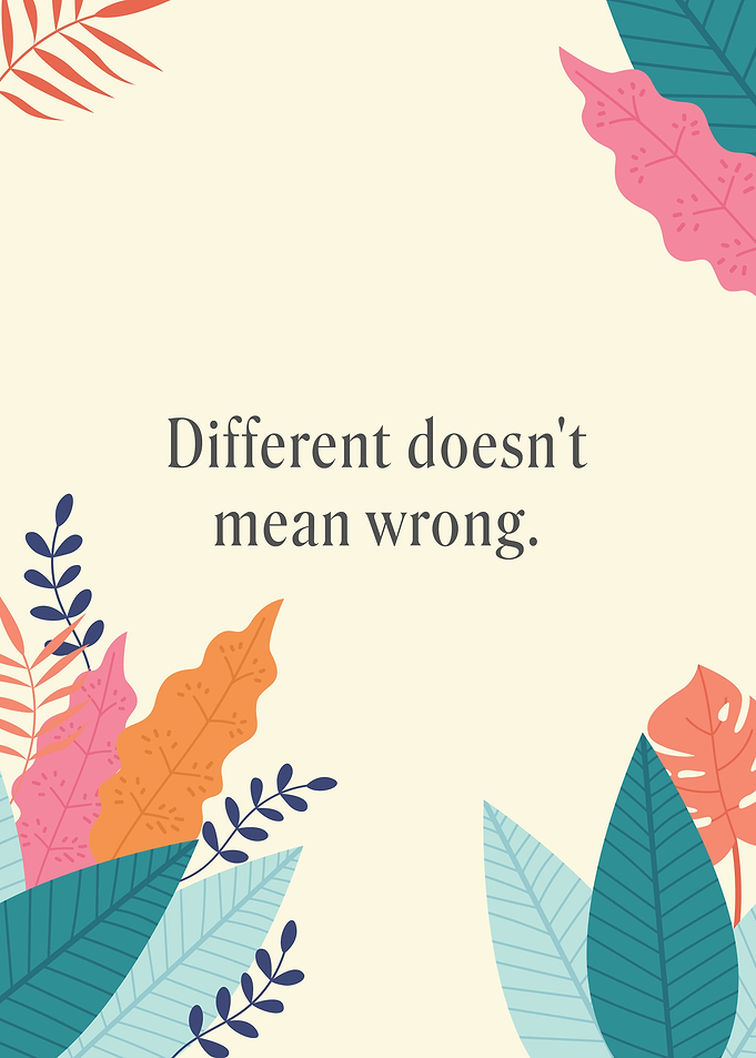Different