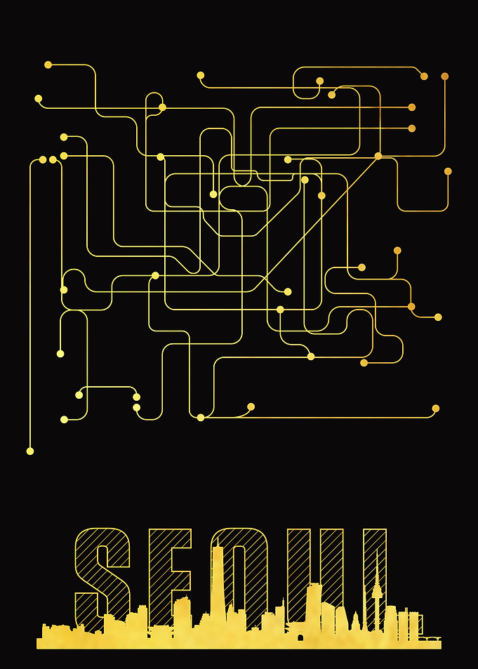 Seoul City Metro Map