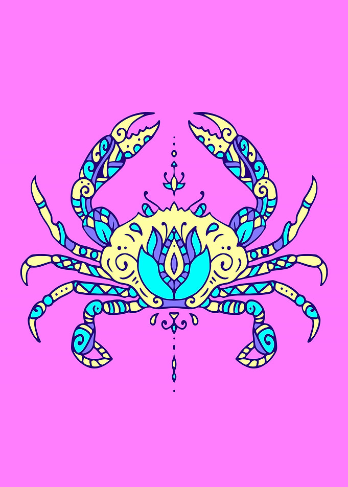 Crab vibrant