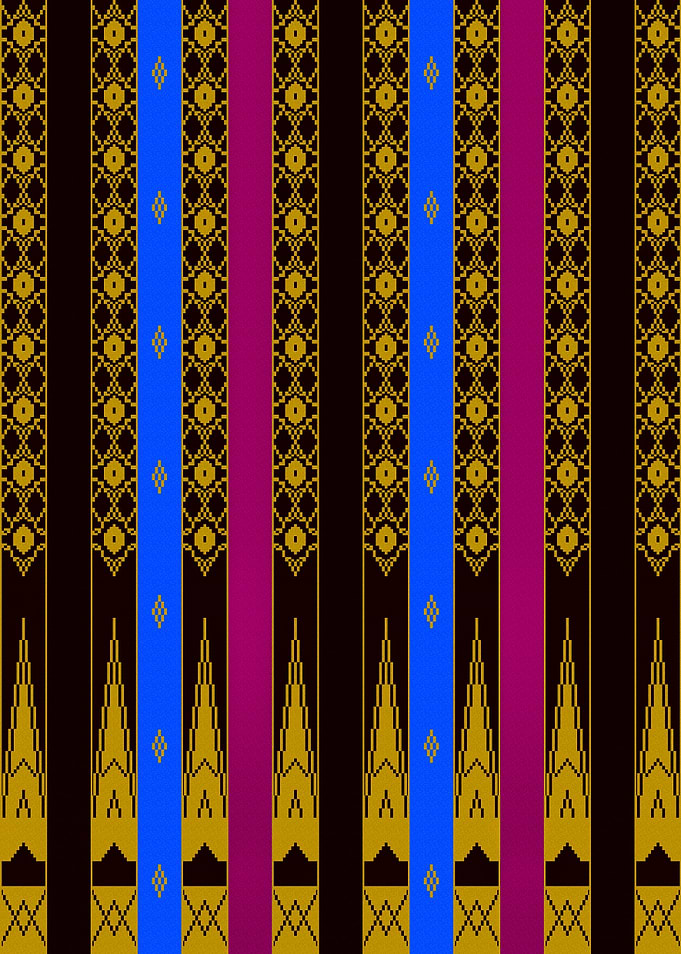 sarung motif pattern 9